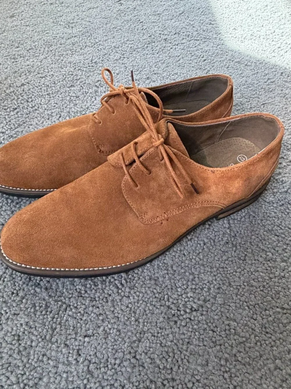 Bruno Marc of New York Men's Urban Suede Leather Oxfords- Size 12 - Excel. Cond.